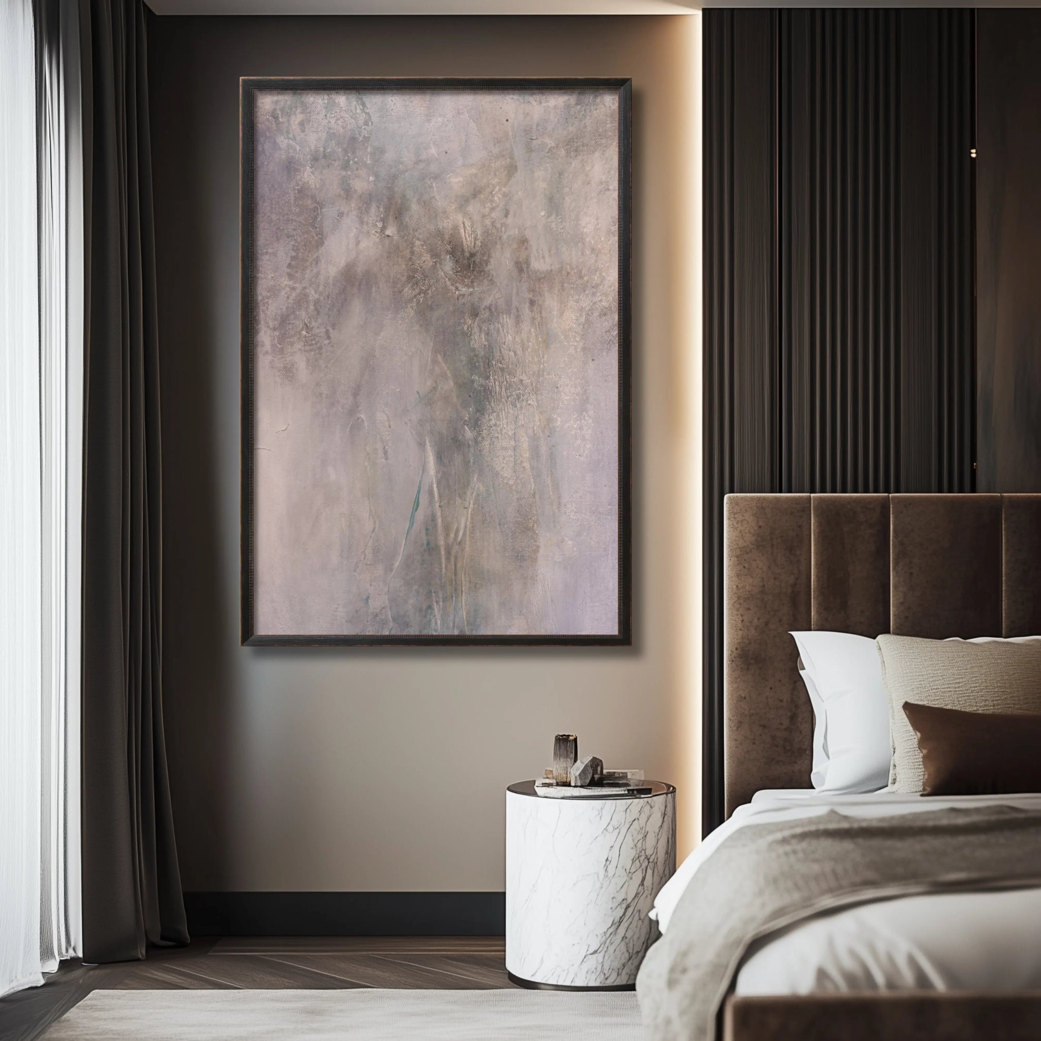 Subtlety | Dreamy Framed Canvas Art - Anez Ka Arts Luxury Wall Art