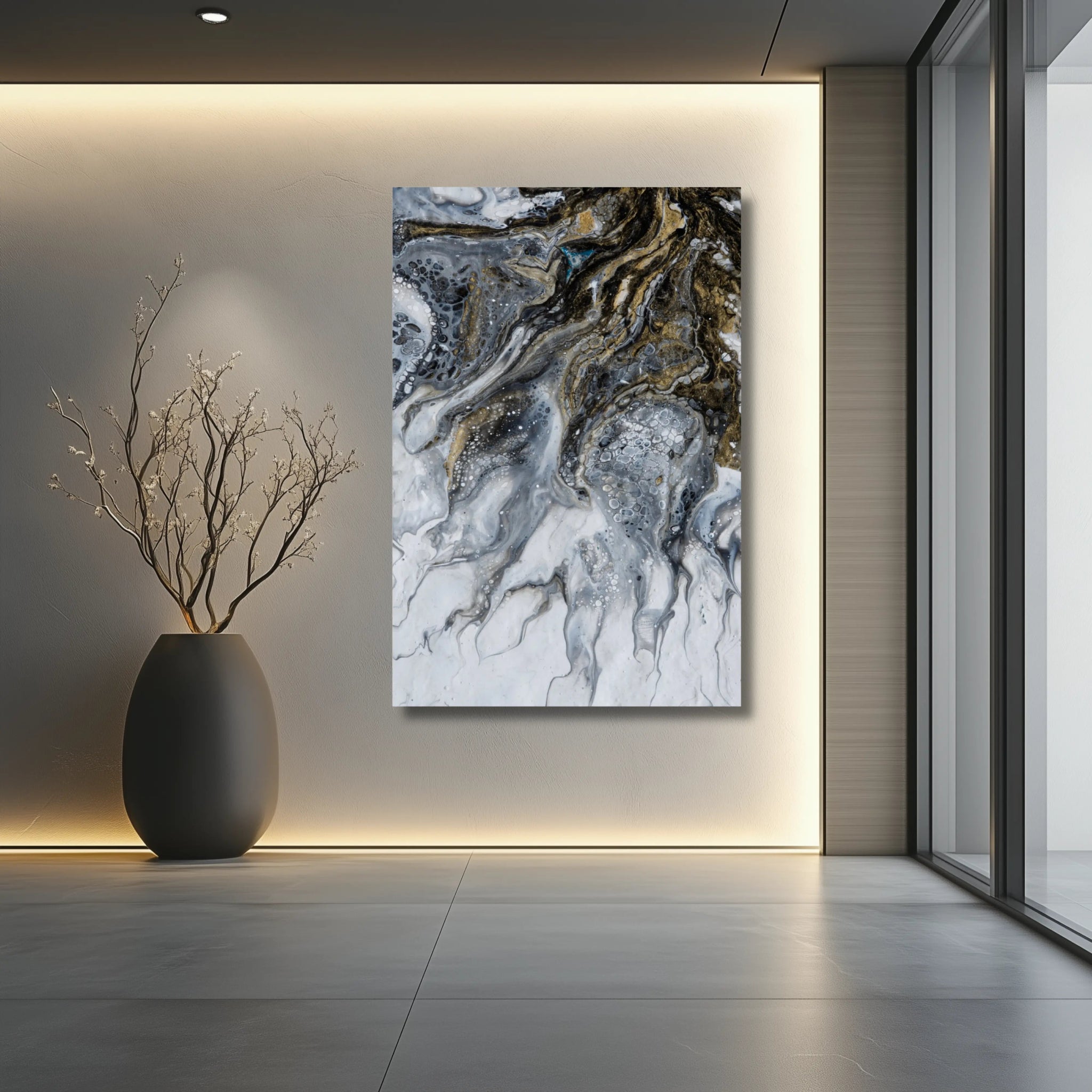 Temptation | Large Luxury Wall Art on Wood - Anez Ka Arts Luxury Wall Art