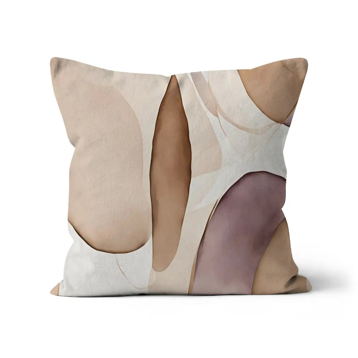 Understated Elegance - Bespoke Beige and Mauve Cushion