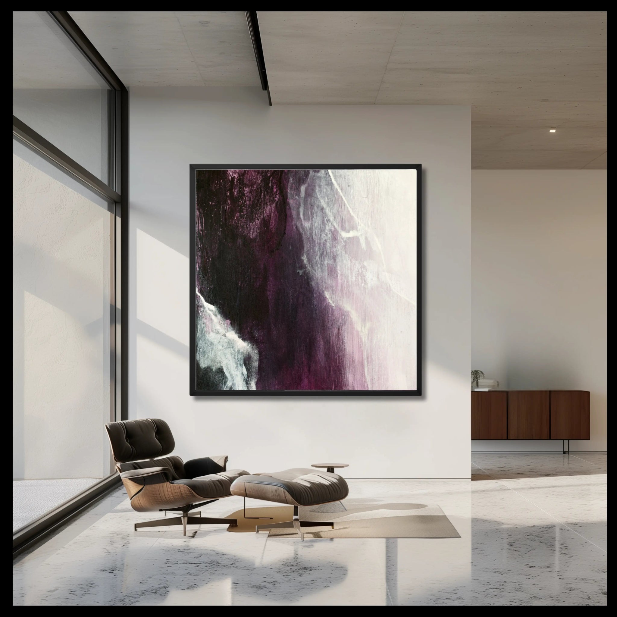 Velvet Glamour | Framed Canvas Art - Anez Ka Arts Luxury Wall Art